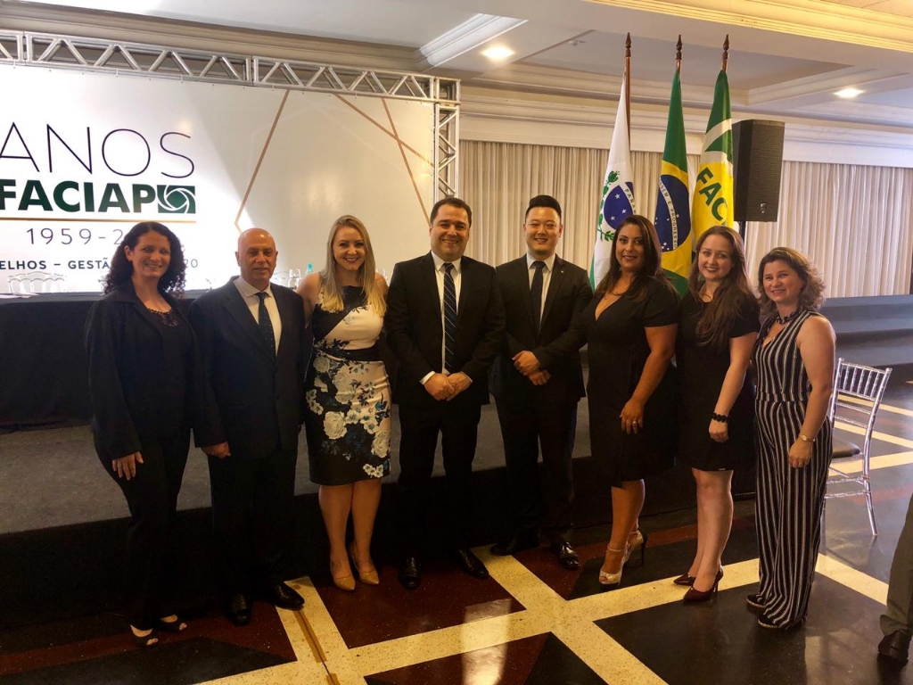 Cacesul prestigia posse da nova gestão da Faciap em Curitiba